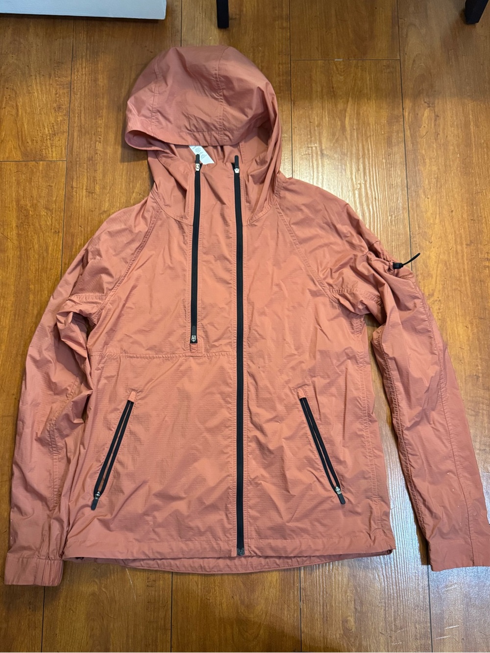 Lululemon Lightweight Hooded Windbreaker Jacket - Dusty Rose